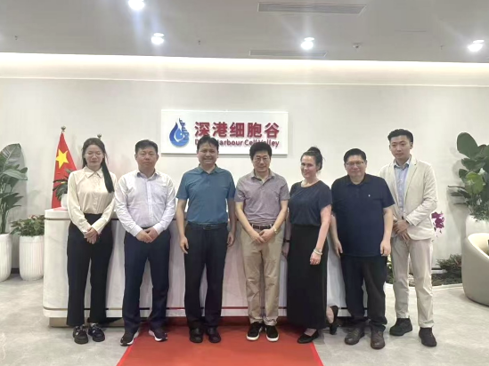 深港合作|香港科技大學(xué)卜國軍教授訪問深港細(xì)胞谷，共議科研與產(chǎn)業(yè)融合新路徑